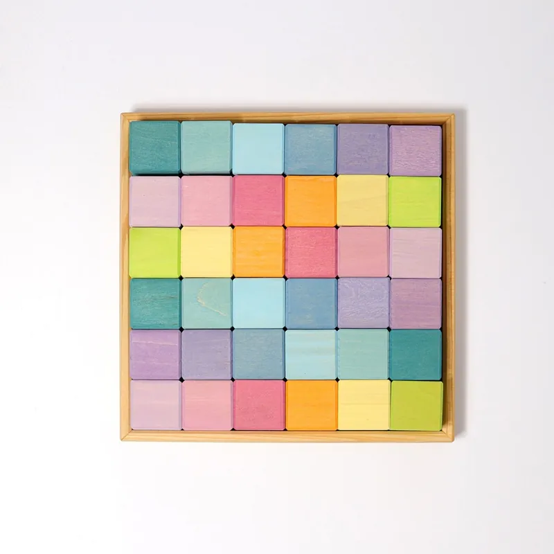 Grimms mozaïek pastel - 36 blokken Beste Prijs