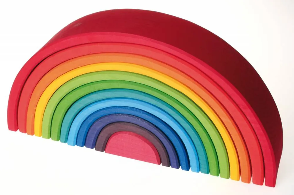 Grimms 12-delige regenboog bouwset Uitverkoop