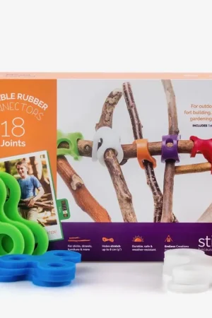 Stick-lets Mega Fort Kit met 18 verbindingen Bestseller
