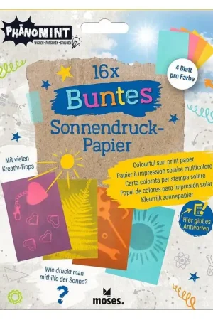 Moses phänomint Zonnepapier A5 gekleurd Favoriet