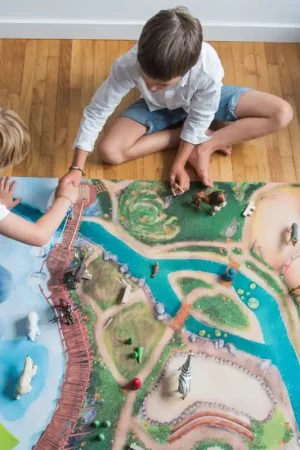 Populair Carpeto speelkleed Dierenrijk in drie formaten