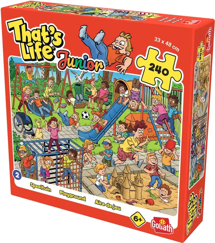 Puzzel That's Life Junior Speeltuin - 240 stukjes Korting