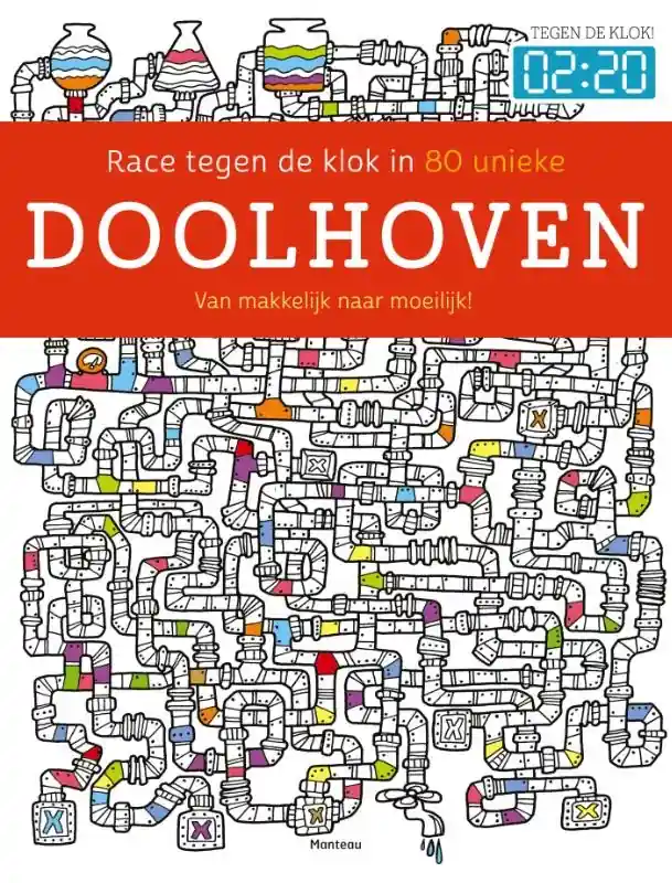 Seizoensaanbieding Race tegen de klok in 80 unieke doolhoven