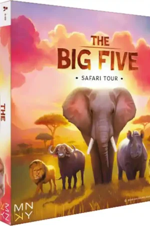 The Big Five, coöperatief spel vanaf 8 jaar Exclusieve Aanbieding