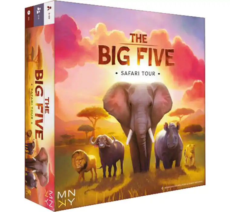 The Big Five, coöperatief spel vanaf 8 jaar Exclusieve Aanbieding