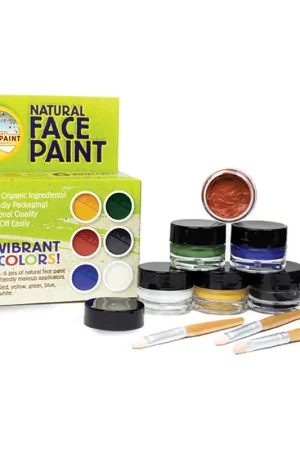 Natural Earth Paint natuurlijke schminkset met 6 kleuren Seizoensaanbieding