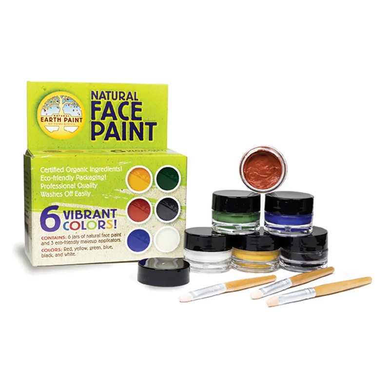 Natural Earth Paint natuurlijke schminkset met 6 kleuren Seizoensaanbieding