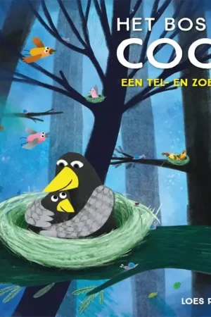 Tel- en zoekboek, het bos van coco, kartonboek vanaf 2 jaar Weekendaanbieding