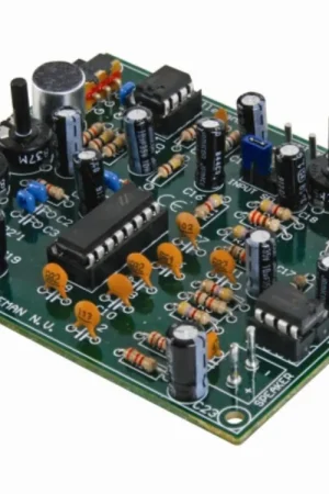 Op = Op Digitale echokamer soldeerkit voor audio en geluid