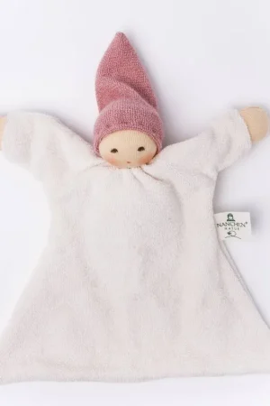 Beperkte Voorraad Nänchen Natur Knuffelpopje Nuckel roze - speenknuffel