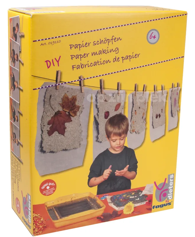 Exclusieve Aanbieding Dieters papierschepset – zelf papier maken