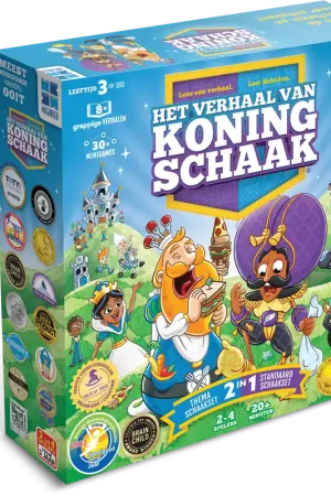 999 Games Het verhaal van Koning Schaak, vanaf 3 jaar Lage Kosten