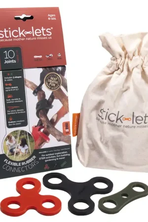 Stick-lets Camouflage met 10 verbindingen voor boshutten Dagaanbieding