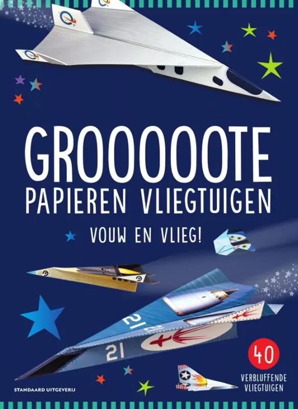 Meest Verkocht Grooooote papieren vliegtuigen vouwen, vanaf 5 jaar