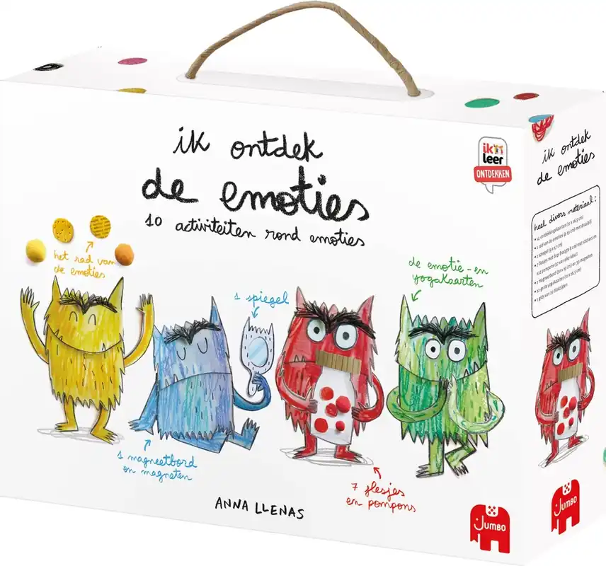 Beste Prijs Het Kleurenmonster emoties - ontdekset, vanaf 4 jaar