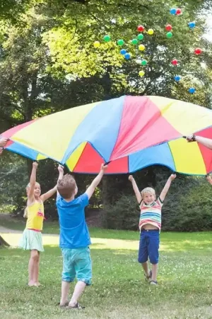 BS Toys Parachute samenwerkingsspel Laatste Versie