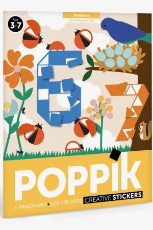 Poppik sticker puzzelen met nummers Uitverkoop