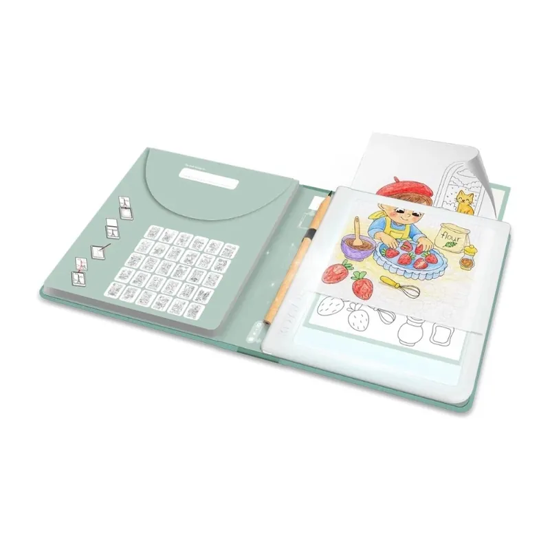 Kidydraw Pad Food vanaf 6 jaar - verlichte tekentafel Favoriet