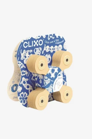 Clixo Designer Pack beige/grijs - rustige magnetische bouwset Finale Uitverkoop