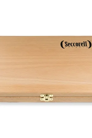 Actieprijs Seccorell Atelier complete set met 24 pigmentstiften in houten doos