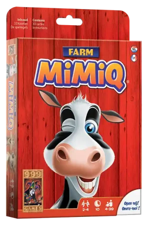999 Games kwartetspel Mimiq Farm Exclusieve Aanbieding