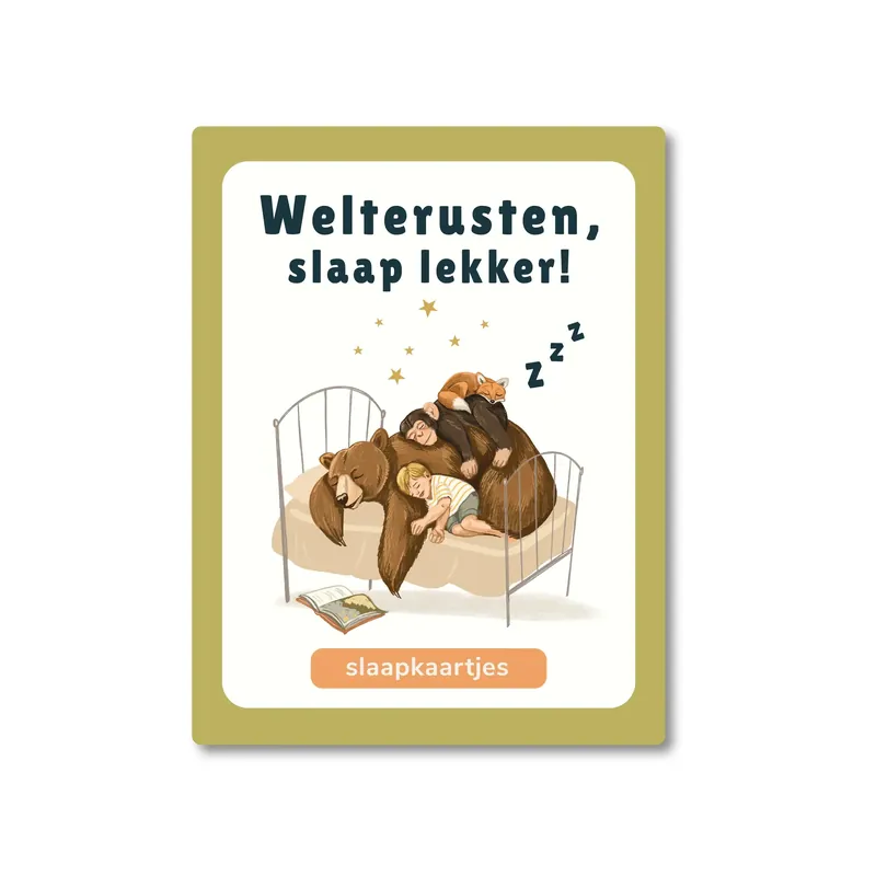 Welterusten, slaap lekker! 55 Slaapkaartjes, vanaf 2 jaar Laatste Versie