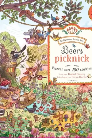 Lemniscaat Beers picknick puzzel, vanaf 4 jaar Voordeelprijs
