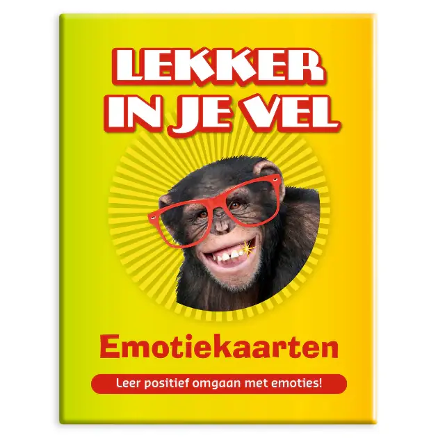 Lekker in je vel spel - emotiekaarten in hardcover doosje Must-Have