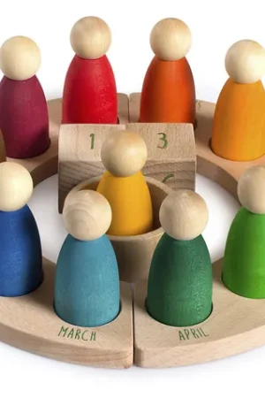 Hete Deal Grapat houten jaarring - kalender