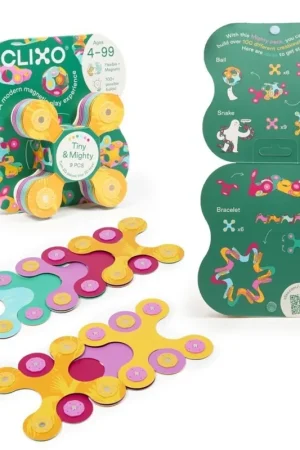 Laatste Versie Clixo Tiny & Mighty Jungle magnetische bouwset 9 stuks