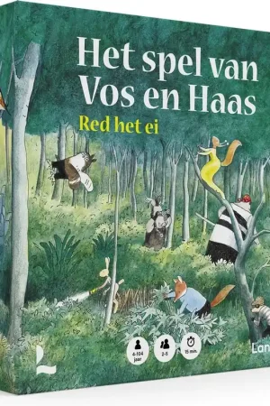 Het spel van Vos en Haas, coöperatief spel vanaf 4 jaar Tijdelijk Beschikbaar