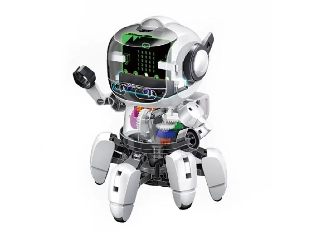 Tobbie II micro:bit robotkit vanaf 14 jaar om code te laten bewegen Must-Have