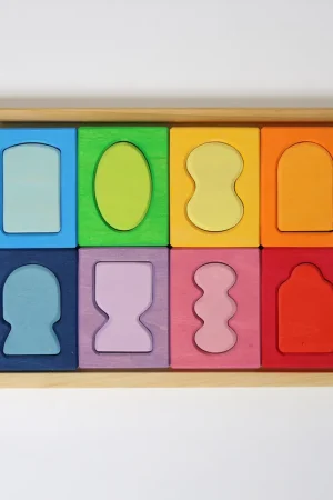 Beste Prijs Grimm's bouwset en vormenpuzzel Venster