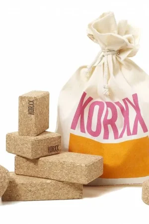 KORXX Baby kurk bouwblokken | 10 blokken en opbergzak Korting