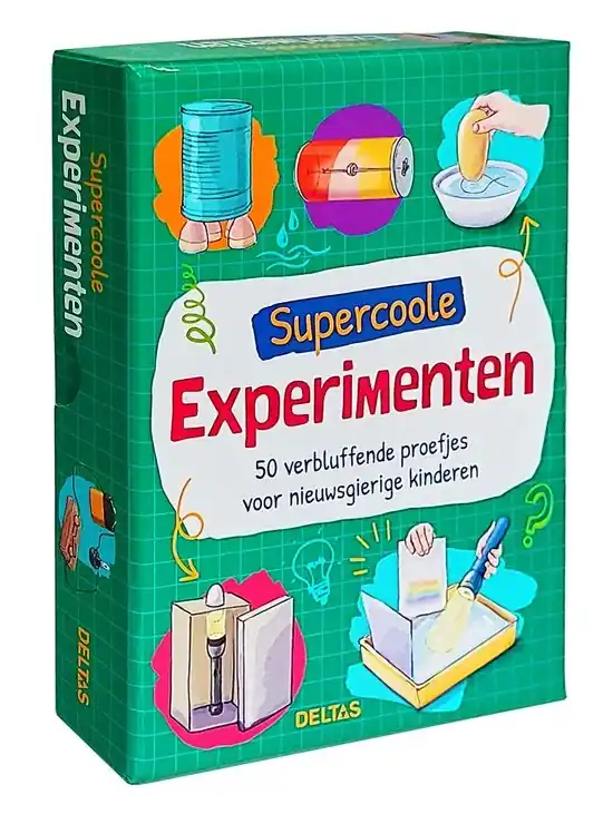 Bestel Nu Supercoole experimenten - 50 verbluffende proefjes voor nieuwsgierige kinderen