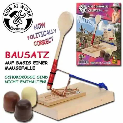 Kids at Work Mini chocolade katapult Korting