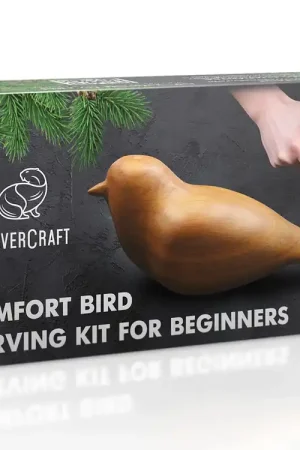beavercraft Complete houtsnijset 'Vogelfiguur' voor beginners Gereduceerde Prijs
