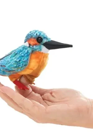 Folkmanis vingerpop ijsvogel Weekendaanbieding