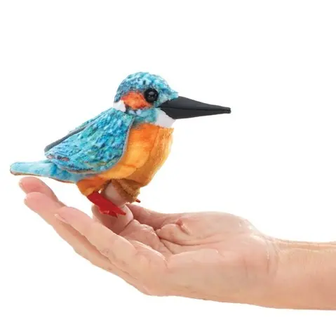 Folkmanis vingerpop ijsvogel Weekendaanbieding