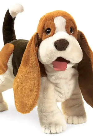 Folkmanis handpop Basset hond Laatste Kans