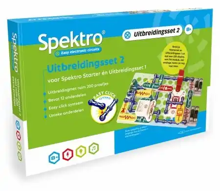 Dagaanbieding Spektro uitbreidingsset 2 - elektriciteit ontdekken