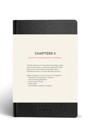 Vertellis Chapters 2 dankbaarheidsdagboek Tijdelijk Beschikbaar