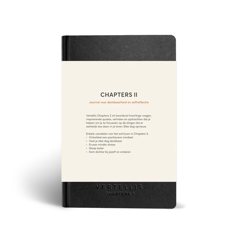 Vertellis Chapters 2 dankbaarheidsdagboek Tijdelijk Beschikbaar