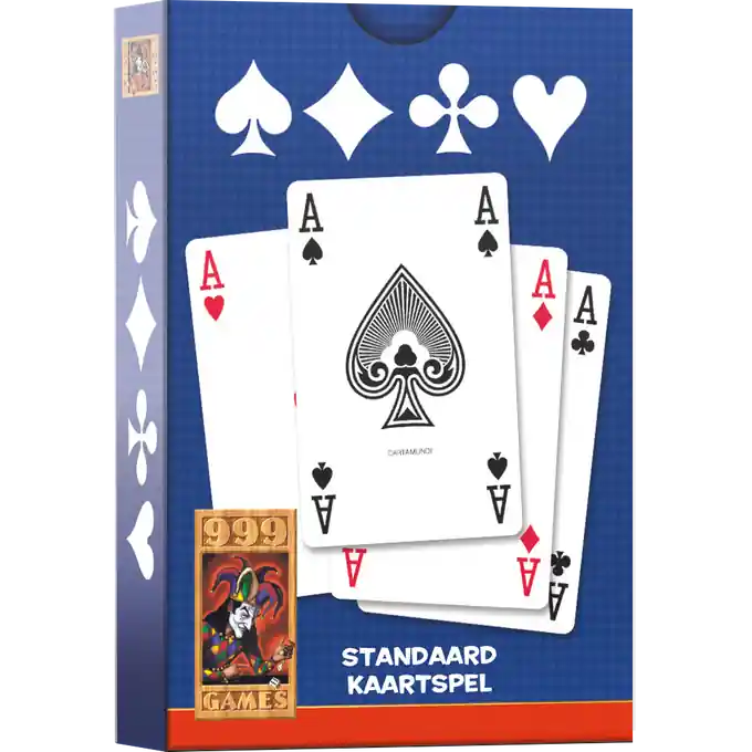 Veilige Betaling 999 Games standaard kaartspel blauw