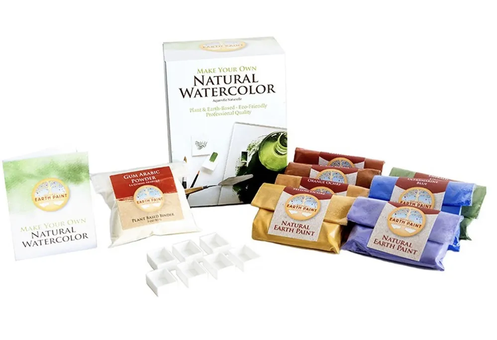 Natural Earth Paint - Maak zelf natuurlijke waterverf Express Levering
