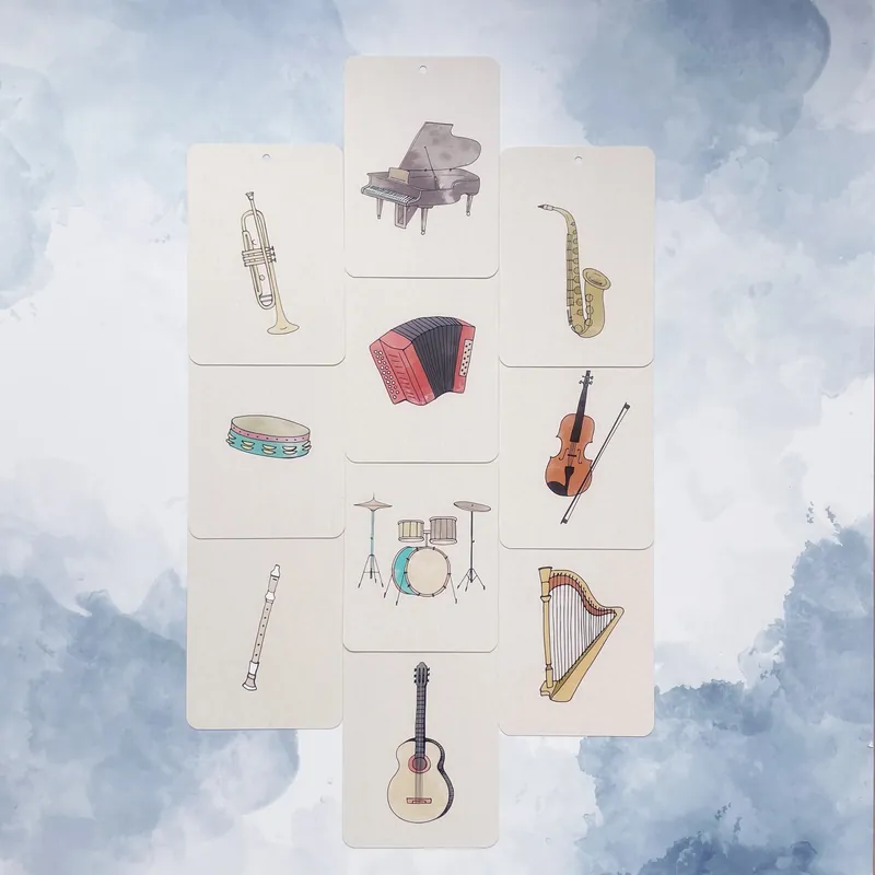 In A flash kaartset Musical instruments Superprijs