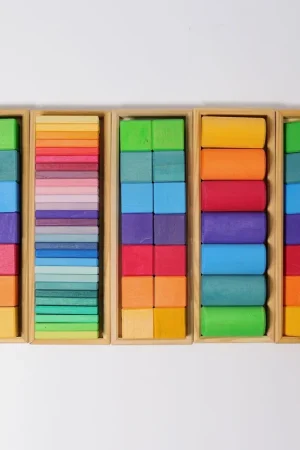 Grimms vormen en kleuren set in losse frames Nieuw