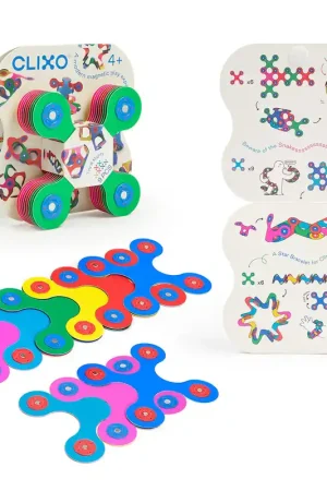Clixo Tiny & Mighty Rainbow magnetische bouwset 9 stuks Koop Online