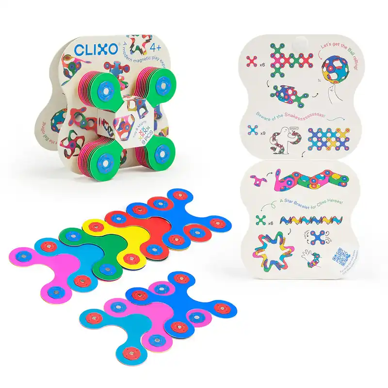 Clixo Tiny & Mighty Rainbow magnetische bouwset 9 stuks Koop Online