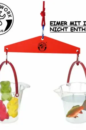 Kids at Work eenvoudige houten weegschaal voor kinderen Bestseller